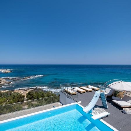 Icarus Luxury Beachfront Villa Gialiskari  Eksteriør billede