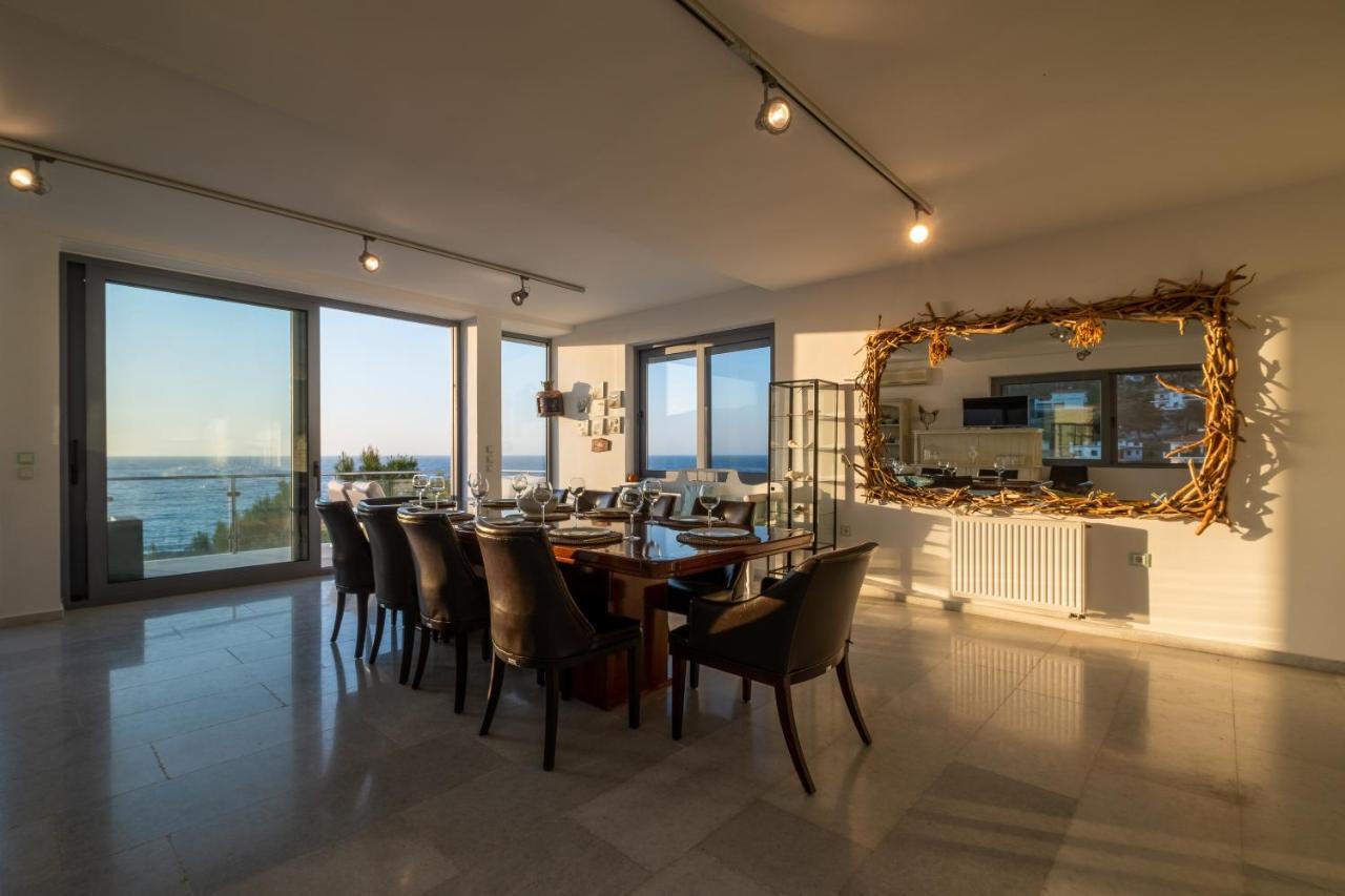 Icarus Luxury Beachfront Villa Gialiskari  Eksteriør billede